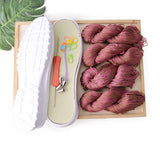 DIY Material Bag to Carve-out Handwoven Breathable Shoes
