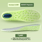 Invisible Height Increasing Insoles for Men – Non-collapse, Comfortable Inner Lift Pads