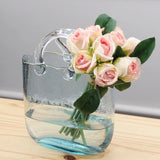 Simple Home Decor Glass Vase for TV Cabinet & Tabletop