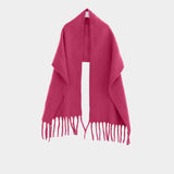 Solid Color Warm Shawl – Polyester Fabric Neck Wrap