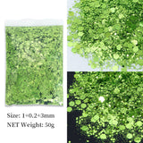 Korean Big Sequins, Nail Shimmering Crystals