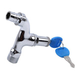 Metal Lockable Faucet for Household Outdoor Washing Machine Connection
