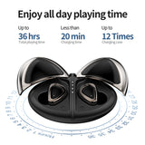 TWS Wireless with Charging Compartment, 5.0 True Stereo Music