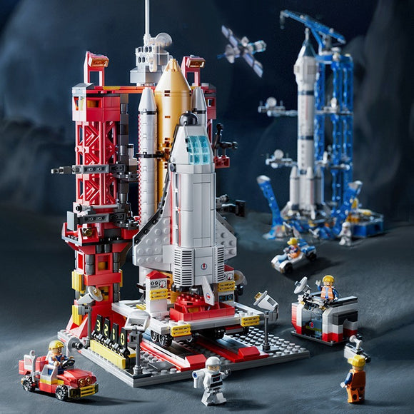 Launch Vehicle Model Building Block Toy