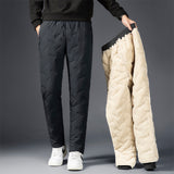 Men’s Winter Padded Trousers with Soft Fleece Lining