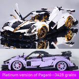 Assembled Sports Car, Building Blocks Toy Suit