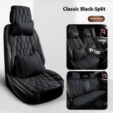 Universal Leather Car Seat Cover – Semi-surrounded Design for Vehicles