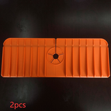 Kitchen Silicone  Faucet Absorbent Mat, Sink Splash Guard, Silicone Faucet Splash Catcher Countertop Protector