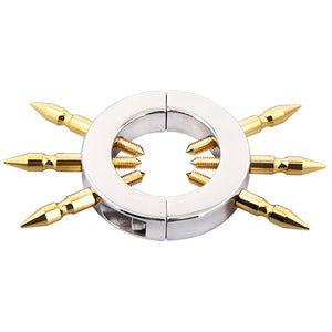 Teeth Nail Ring, Extreme Chastity Device, Women's Toy