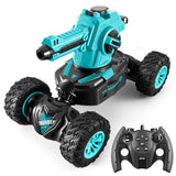 Water Bomb Launch Tank, Four-wheel Drive Mech Children's RC Toy