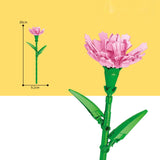 Building Blocks, Flower Decoration Bouquet Rose Assembled Toy