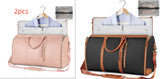 Large Capacity Travel Duffle Bag, Women's Handbag, Folding Suit Carrier, Waterproof Clothes Totes