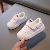 Toddler Shell Toe Casual Sneakers for Boys & Girls – Non-slip Velcro Soft Sole Kids' Shoes