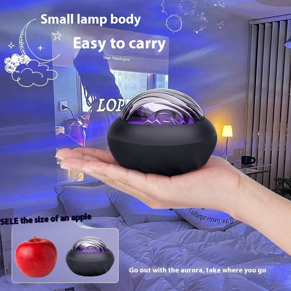 Little Flying Saucer, Starry Sky Northern Lights Projection Lamp