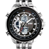 Men's Steel Belt, Diving, Fashion Personality and Versatility, Sports and Outdoors Electronic Watch