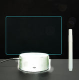 3D Acrylic Handwriting Message Board LED Light, Creative Note Lamp