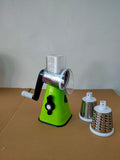 Hand-cranked Drum Vegetable Cutter & Slicer – Multi-function Kitchen Tool