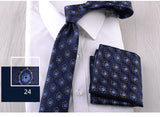 Business Formal Wear, Casual Tie + Pocket Square Combination