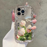 Rose Flower Design Phone Case for Apple Models