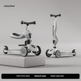 Children's Multifunctional Music Flash Scooter
