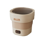 Folding Portable Undergarments Compatible, Small Washing Machine