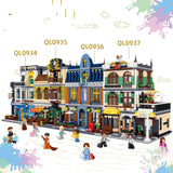 Mini Tavern Restaurant Building Blocks Set for Children