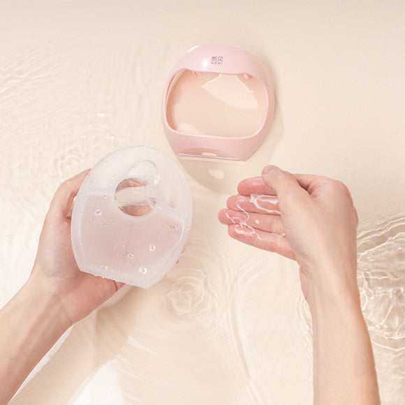 Hands-free Breast Pump, Silicone Leak-proof Manual Milk Pumping Tool