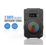 Bluetooth Speaker, Outdoor Portable Microphone Card Subwoofer