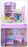 Children's Building Blocks Assembled Play House, Kids' Toys, Gorgeous Villa, Princess Bungalow