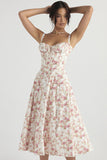 Fashion Suspender Gown for Women, Commuter Temperament, Solid Color, French, High-split Sexy Summer Dresses