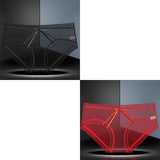 Full Transparent Panties, Women's Mesh Lace, Mid-waist Large Size Undies
