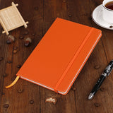 PU Leather Business Notebook with Strap – A5 A6 Notepad 100 Sheets Journal