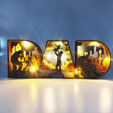 Mother's Day Father's Day, Wooden Creative Craft Decoration
