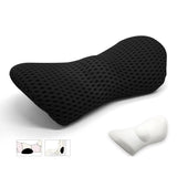 Lumbar Support Pillow for Side Sleepers and Pregnancy – Ergonomic Back Support Cushion for Chair and Car Seat