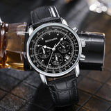 Sports Fashion Six-pin Multi-function Belt, Men's Quartz Watch