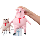 Piggy Squeeze Toy – Soft Antistress Doll, Sensory & Stress Relief Tool for Specially Abled Kids, Therapy Play Gift