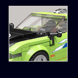 Sports Car Celebrity Children's Assembled Building Block Toys