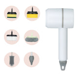 Electric Cleaning Dishwashing Brush, Automatic Wireless USB Rechargeable Professional Kitchen Bathtub Tile Cleaning Device