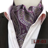 British Style Men’s Jacquard Polyester Scarf