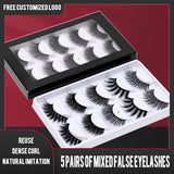 Chemical Fiber False Eyelashes Thick Natural Curling