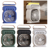 3-in-1 Portable Air Conditioner, Evaporative Air Cooler, LED Night Lights, Humidifier Fan for Home Office