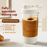 400ml Electric Protein Powder Mixing Cup, Automatic Shaker Mixer Shake Bottle, Milk Coffee Blender Kettle. Fro Gym 1200mAh Best Gift Idea