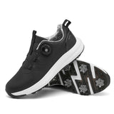 Golf Shoes, Couple Waterproof Track Spikes Sneakers
