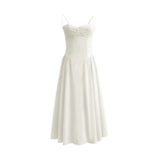 Summer Elegant Low-cut, Slim Backless Sling Dress for Women, Clothing Party Evening, Suspender Dress