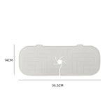 Kitchen Silicone  Faucet Absorbent Mat, Sink Splash Guard, Silicone Faucet Splash Catcher Countertop Protector