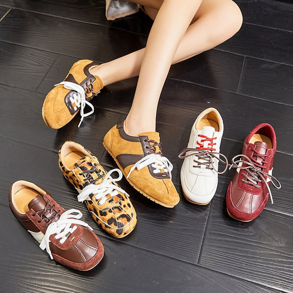 Women's Casual All-match Horse Fur Fancy Shoes