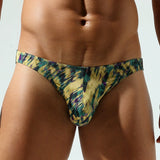 Camouflage Men's Bottoming Flared Briefs