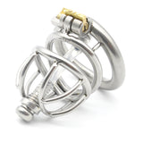 Ring Metal, Stainless Steel Chastity Lock, Catheter Device