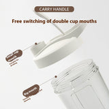 400ml Electric Protein Powder Mixing Cup, Automatic Shaker Mixer Shake Bottle, Milk Coffee Blender Kettle. Fro Gym 1200mAh Best Gift Idea
