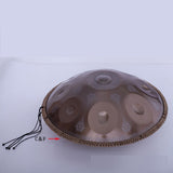 Mandala Engraved Version Hand Disc Drum, Music Instrument